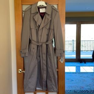 NWT Towne London Fog Trench Coat w Lining